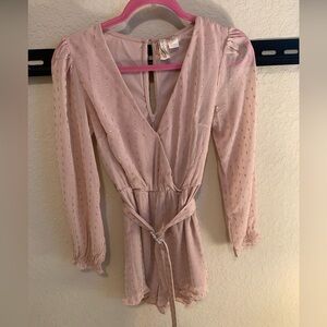 H&M Divided Light Pink Top